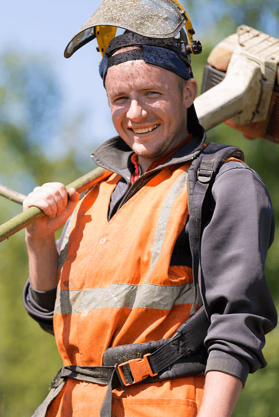 landscaping professional