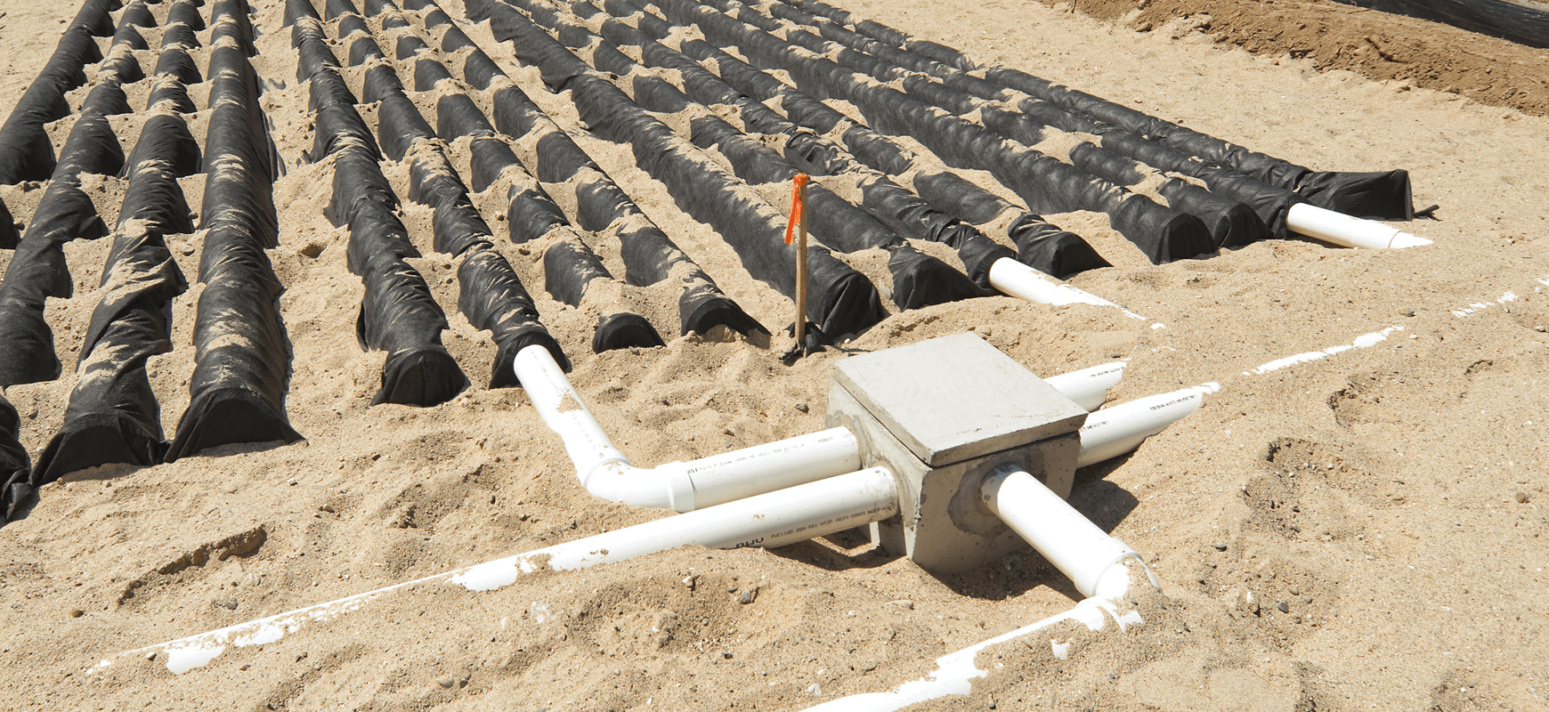 Septic system inspection and service