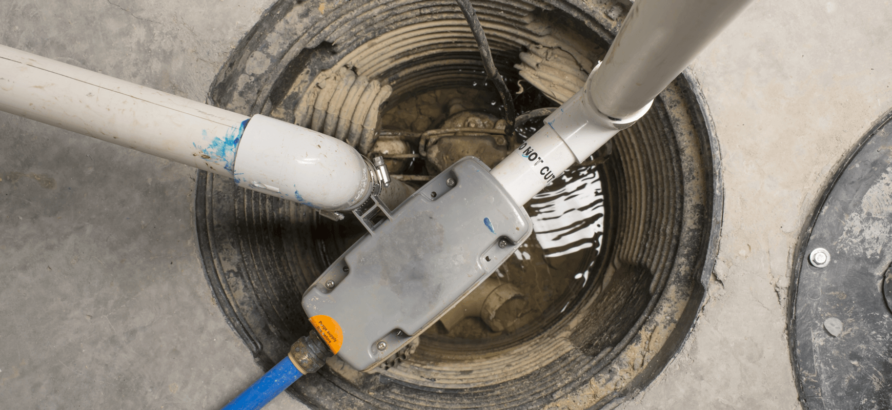 Basement sump pump repair